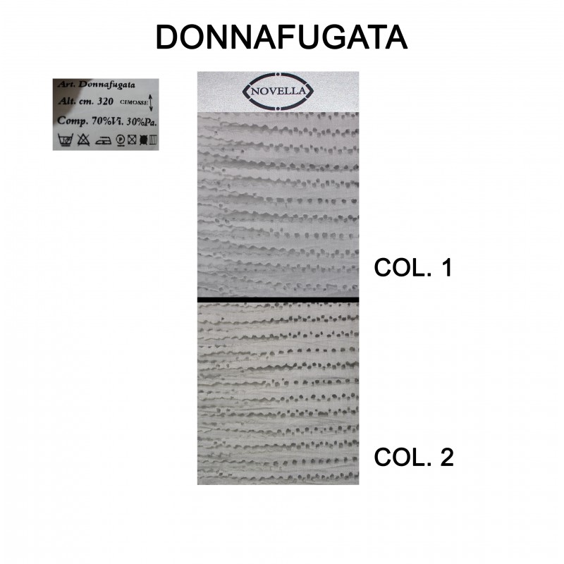 Tenda Donnafugata | Altezza 320 cm con piombo